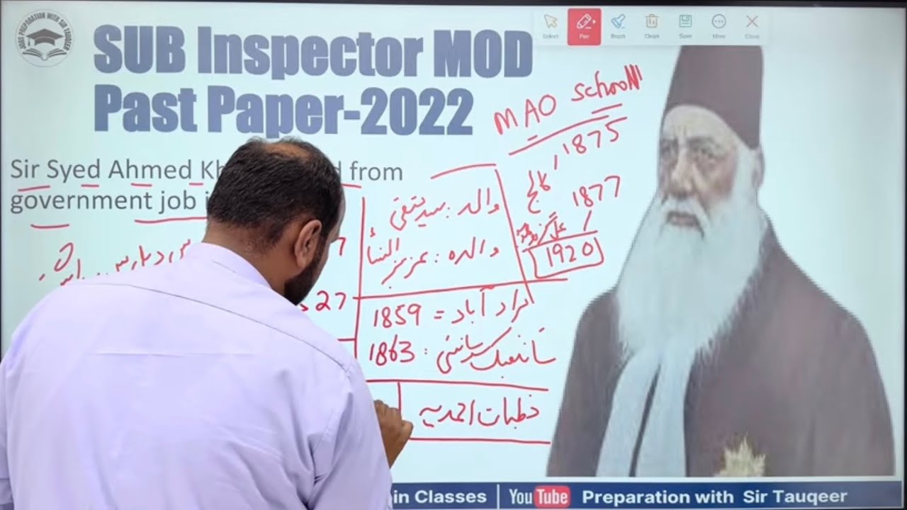 SUB Inspector MOD 2022 Past Paper Solved | FPSC PPSC ASF AJKPSC SPSC  gk| MOD 