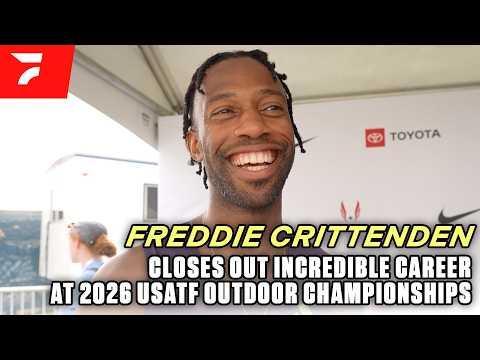 Freddie Crittenden Runs Final Race at USATF Outdoor Championships | Post-Race Interview 2026 USATF