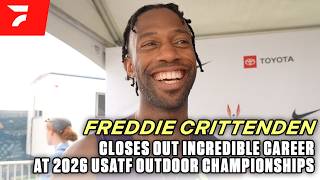 Freddie Crittenden Runs Final Race At Usatf Outdoor Championships | Post-race Interview 2026 Usatf