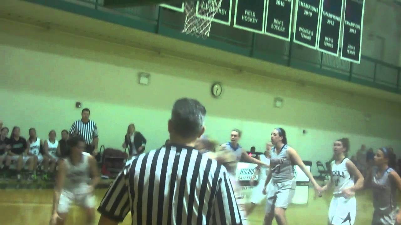 Nichols College women's basketball vs Roger Williams 12413 YouTube