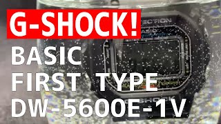 CASIO G-SHOCK BASIC FIRST TYPE DW-5600E-1V / カシオ ジーショック ベーシック ファースト タイプ