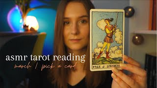 asmr po polsku 🌙 czytanie tarota / twoja wróżba na marzec! *march* pick a card 🔮 (polish whisper) screenshot 5