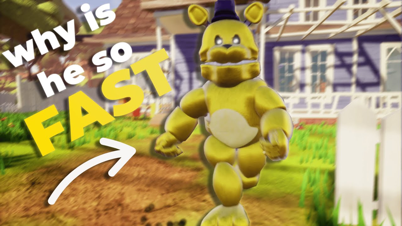 they added HIM to the game... | Hello Neighbor