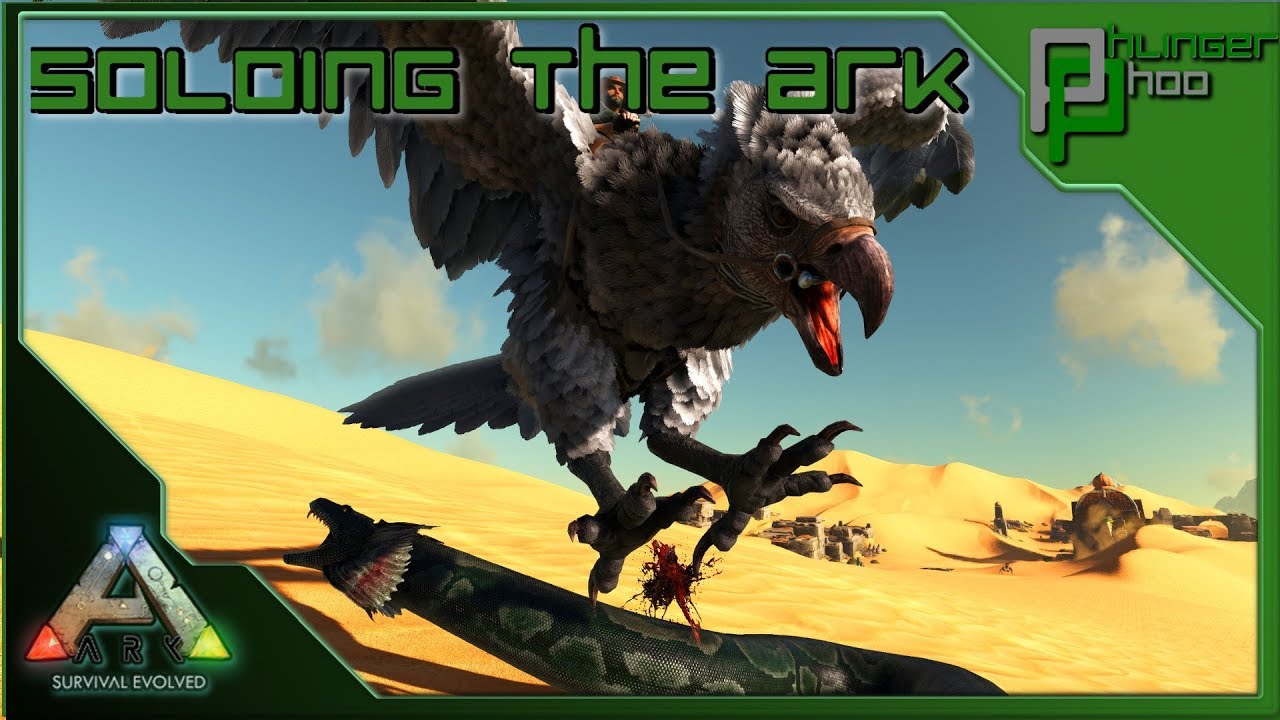 Soloing the Ark S4E110 - TITANOBOA TAMING - TITANOBOA KIBBLE FARM