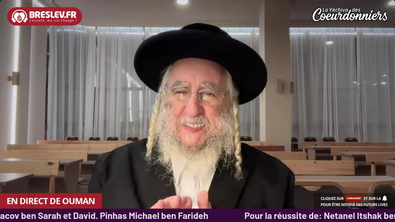 Rav Avraham ben Rav Nahman- Breslev - OMER 37-20 mai