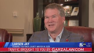 Commissioner Larsen Jay to run for Knox County mayor in 2026