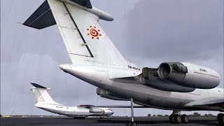Vitebsk (VTB) to Beijing (PEK) in an IL-62Mgr #IL62
