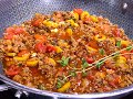 УЖИН за 20 мин  Мясо по-Кубински Пикадилло (Picadillo)