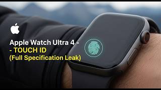 Apple Watch Ultra 4: TOUCH ID is Finally Here! (Full Specification Leak)