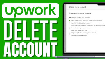 HOW TO DELETE UPWORK ACCOUNT PERMANENTLY 2024