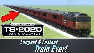 Train Simulator 2020 - World's longest & fastest Train Ever! screenshot 5