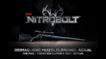 Introducing the NitroBolt® - the first Firestick-capable Bolt Action Muzzleloader!