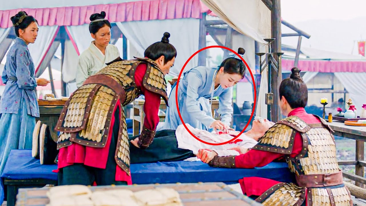 士兵鮮血直流，御醫不敢下手，灰姑娘卻鎮定自若，一刀封血救人，全軍震撼！#長風渡 #白敬亭💖#宋軼
