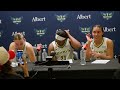 Paige Bueckers, Arike Ogunbowale, Azzi Fudd | Media Availability vs New York Liberty  | 5.24.26