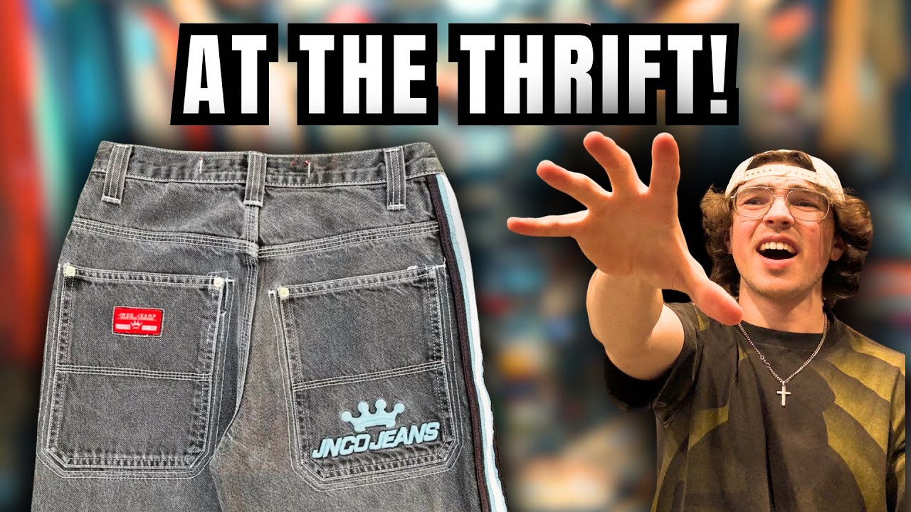 I FOUND JNCOs AT THE THRIFT😍