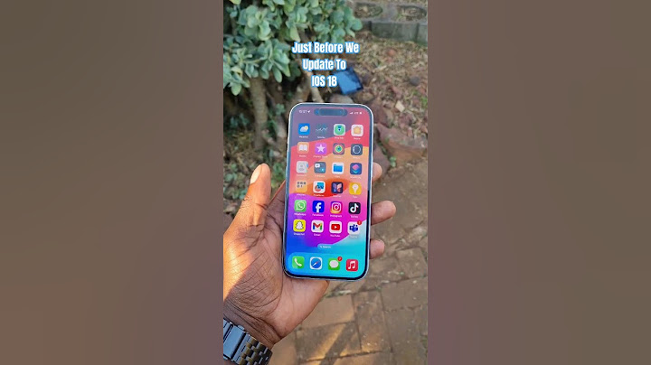 Should I update my iPhone to IOS 18 ? #apple #iphone15 #ios18 #tech #iphone15review