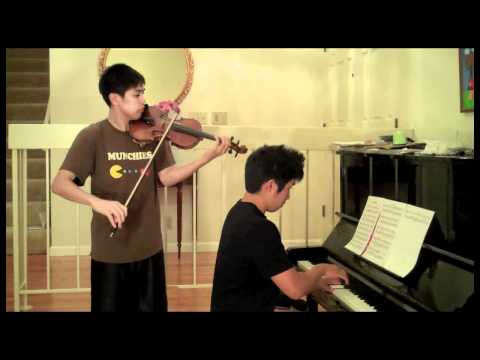 Samidare (Early Summer Rain) - Naruto Shippuden OST - Violin, piano duet