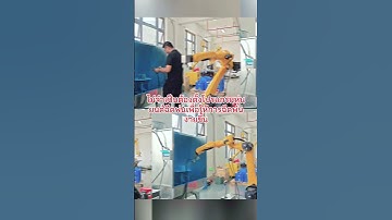 No need to #program the #spraying robot,Make spraying easier #painting #Robot #automatic #factory