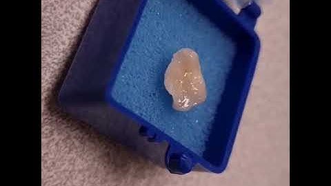 How a white filling should look like!