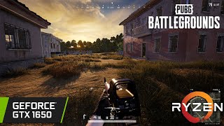 PUBG: Battlegrounds - GTX 1650 - All Settings Tested (Erangel Classic Map)