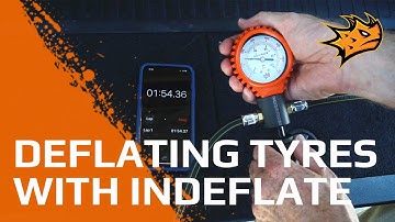 Deflating your Tyres with MAXTRAX Indeflate | Easy Tyre Deflation Video