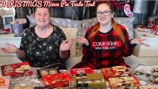 HUGE CHRISTMAS Mince Pie Taste Test