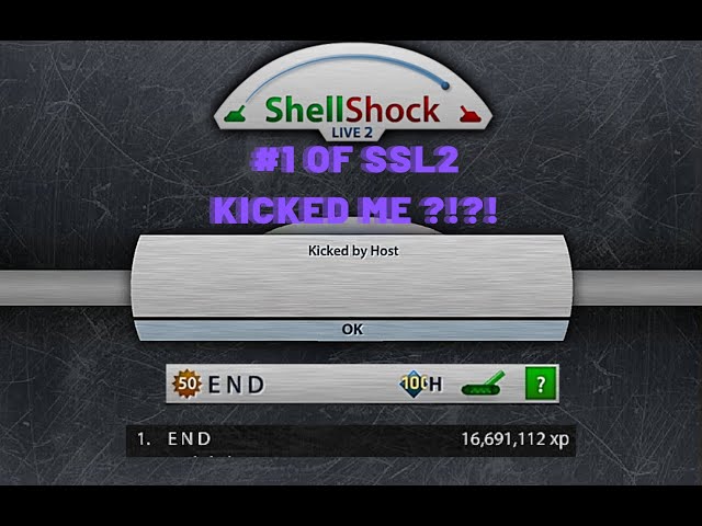 ShellShock Live 2  #1 Of SSL2 Kicked Me? 