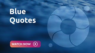 Blue Quotes