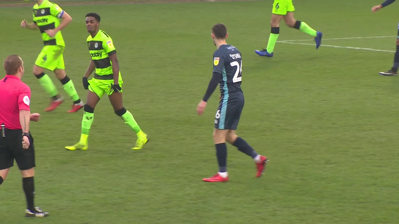 football leagues Forest Green v Bury