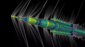 NASA Space Launch System (SLS) Ascent Airflow and Vibrations by NASA Ames supercomputing center