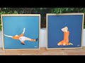 Beautiful DIY wooden frames for wall for photos and canvas