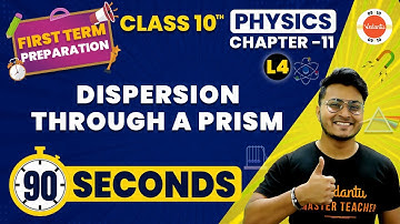 Dispersion Through a Prism One Shot | Light Class 10 | NCERT Science Class 10 Chapter-11 #CBSE2024
