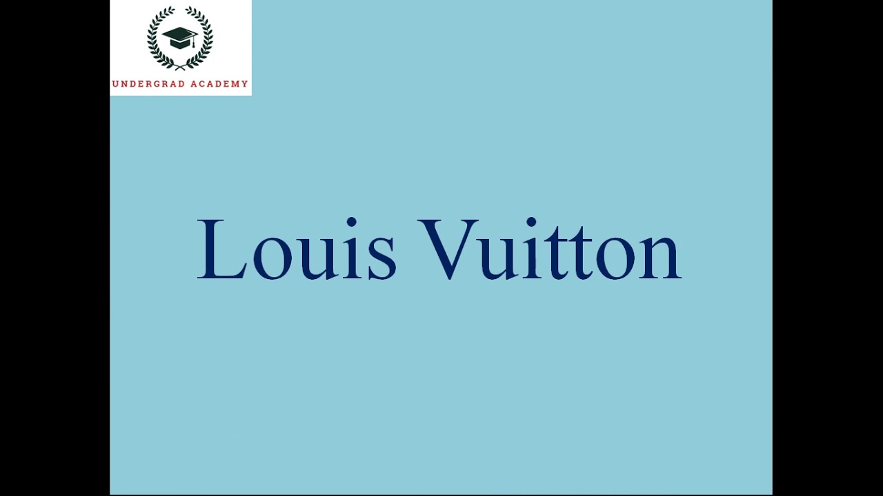 How to say Louis Vuitton | How to pronounce Louis Vuitton | Undergrad Academy - YouTube