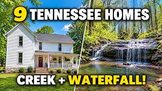 9 Tennessee Homes for Sale with Land | Creek, Waterfall & More! 9 Tennessee Homes for Sale with Land | Creek, Waterfall & More!