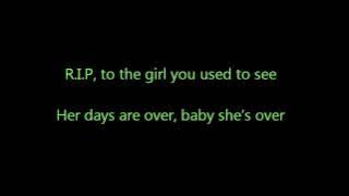 R.I.P - Rita Ora Lyrics on Screen