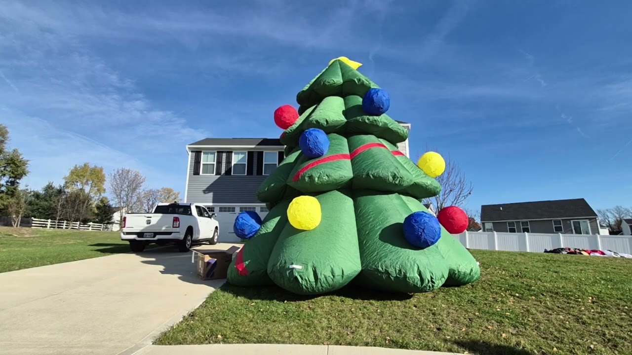 Wellcomer 26FT Inflatable Christmas Tree