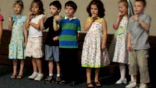 Olivia's Kindergarten Easter Program