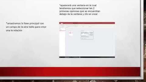 crear relacion de uno a varios en Access