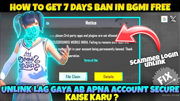 How to get 7 days ban in bgmi with parallel space | How to ban bgmi id for 7 days | 7 days ban bgmi