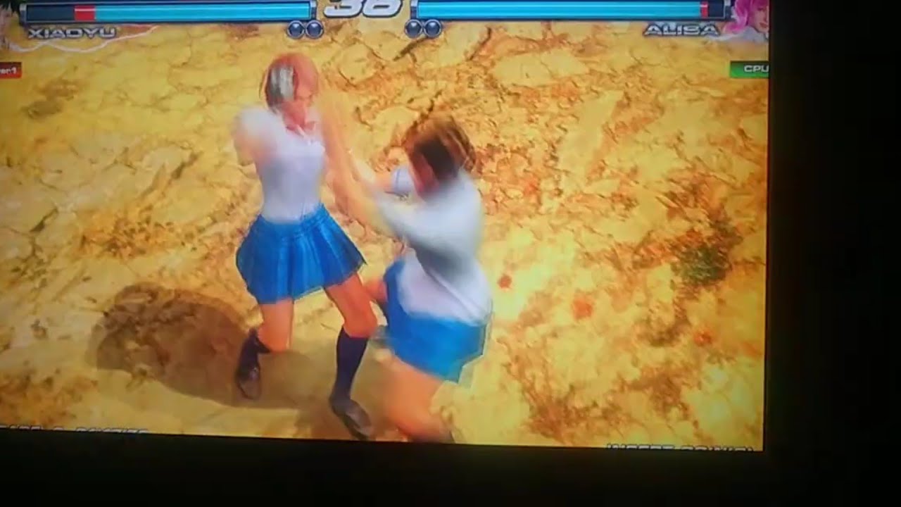 Tekken Tag Tournament 2 Prologue Xiaoyu Ruby Throw on Alisa Ryona YouTube
