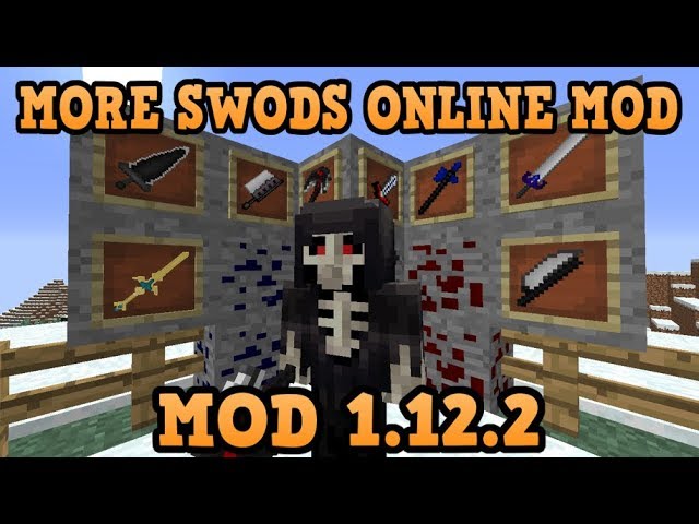 Minecraft Mods:  MoreSwordOnline Mod 1.12.2  