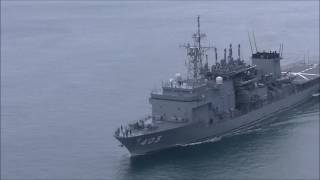 海上自衛隊in来島海峡 2017真夏 潜水艦救難艦ちはや