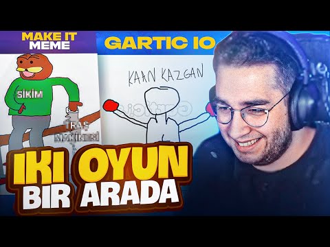 KOLUNU KIRARIM SENİN | EKİP İLE MAKE IT MEME ve GARTIC IO