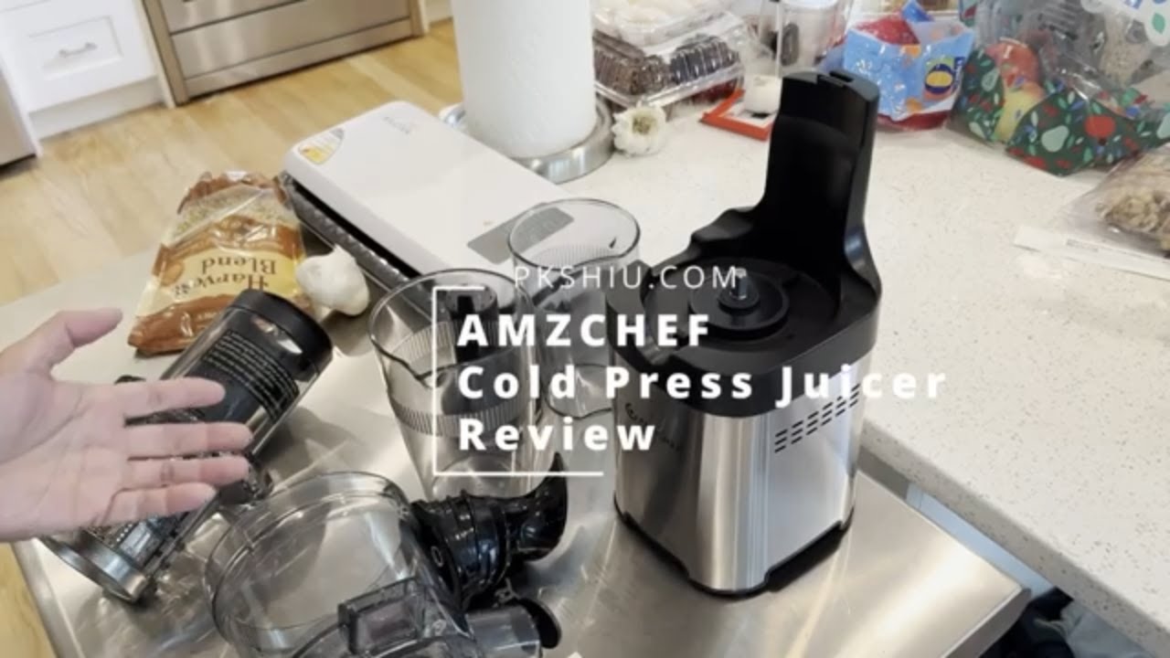 AMZCHEF Cold Press Juicer UL-ZM1902-SV Review