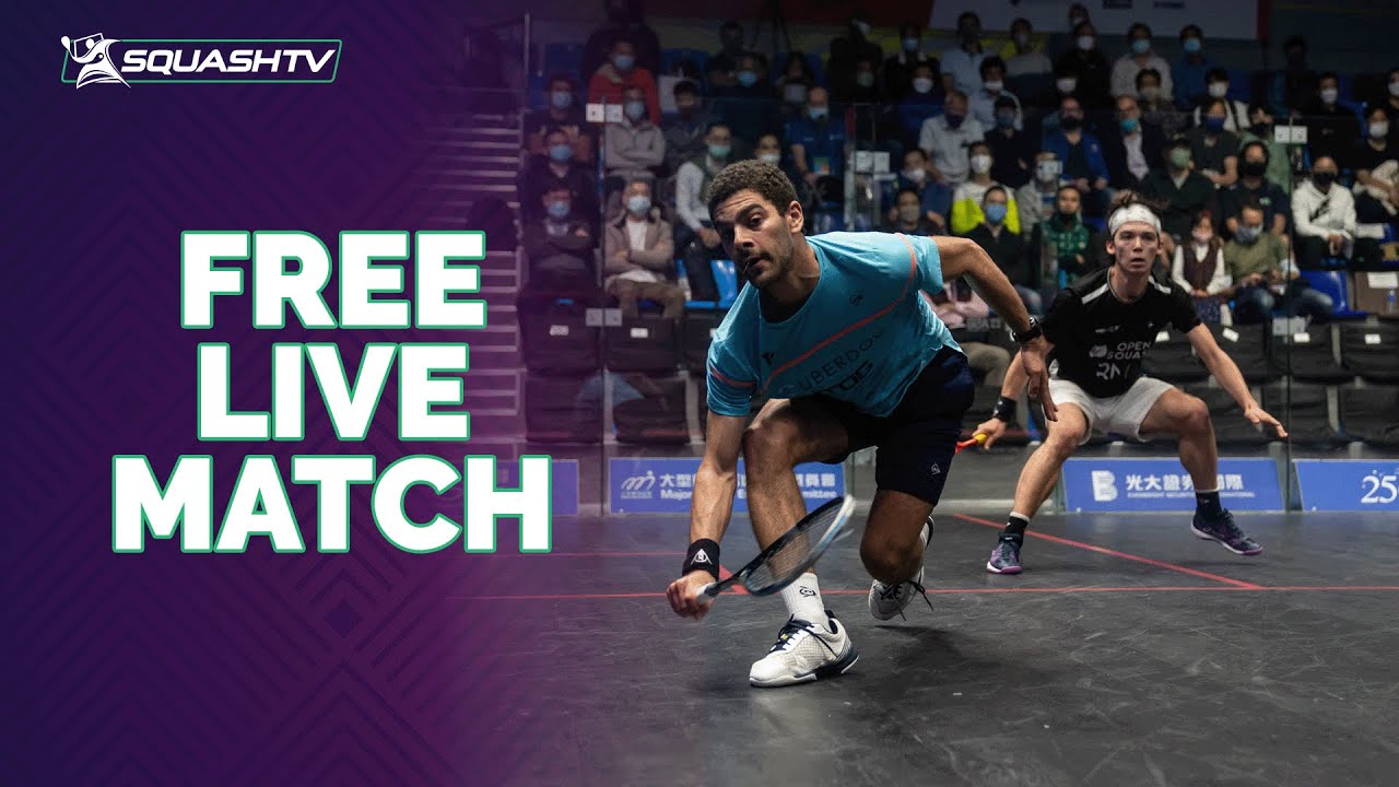 🇪🇬 Eleinen v Crouin 🇫🇷 HONG KONG OPEN 2022 FREE LIVE MATCH!