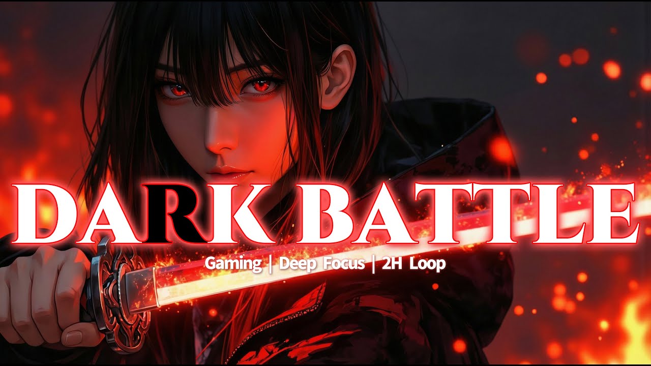 Epic Dark Battle Music - Crimson Flame Oath | 作業用BGM × 戦闘曲 × ダーク
