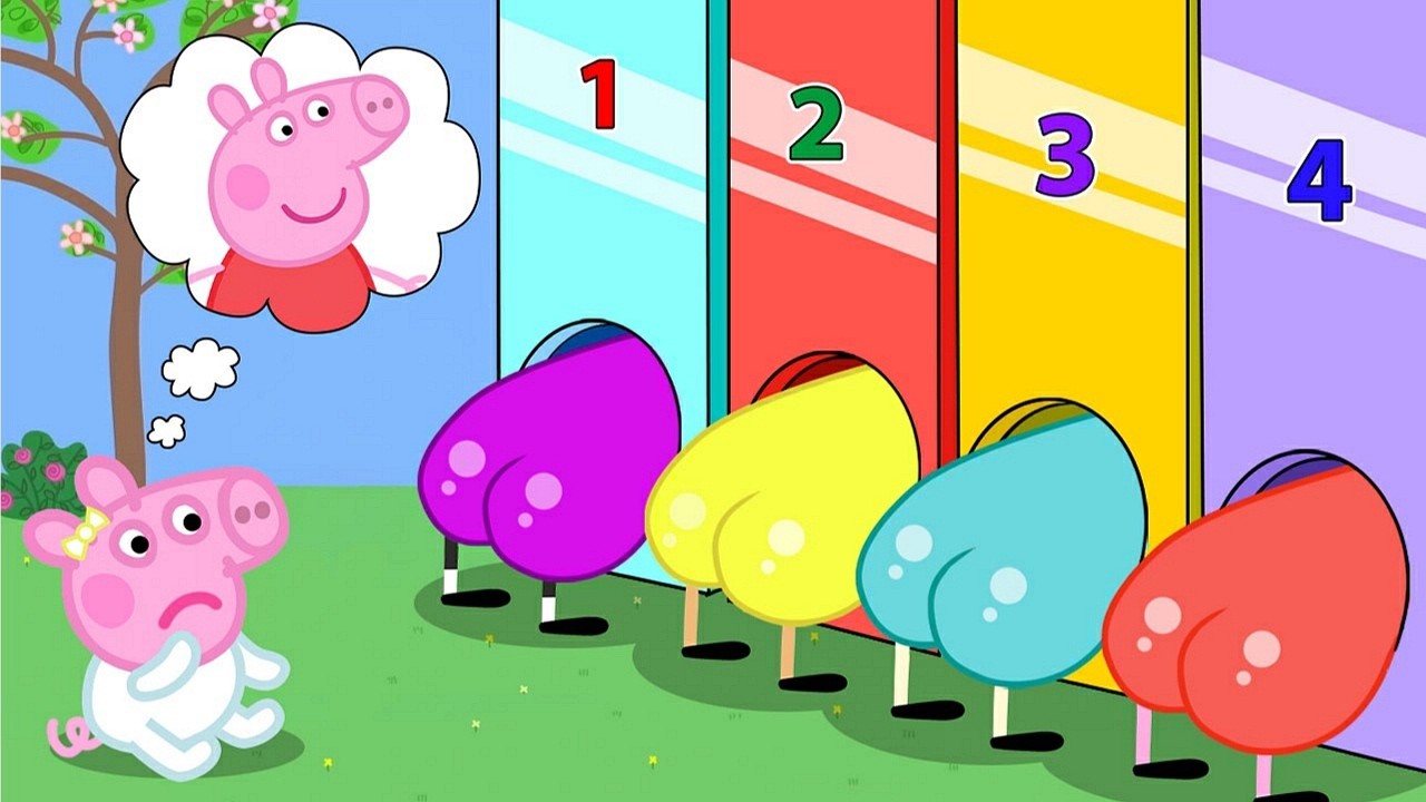 Evie Pig..Who is Peppa? | Peppa Pig Funny Animation