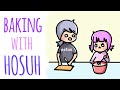 Vlog baking with hosuh  danplans 1 million sub celebration