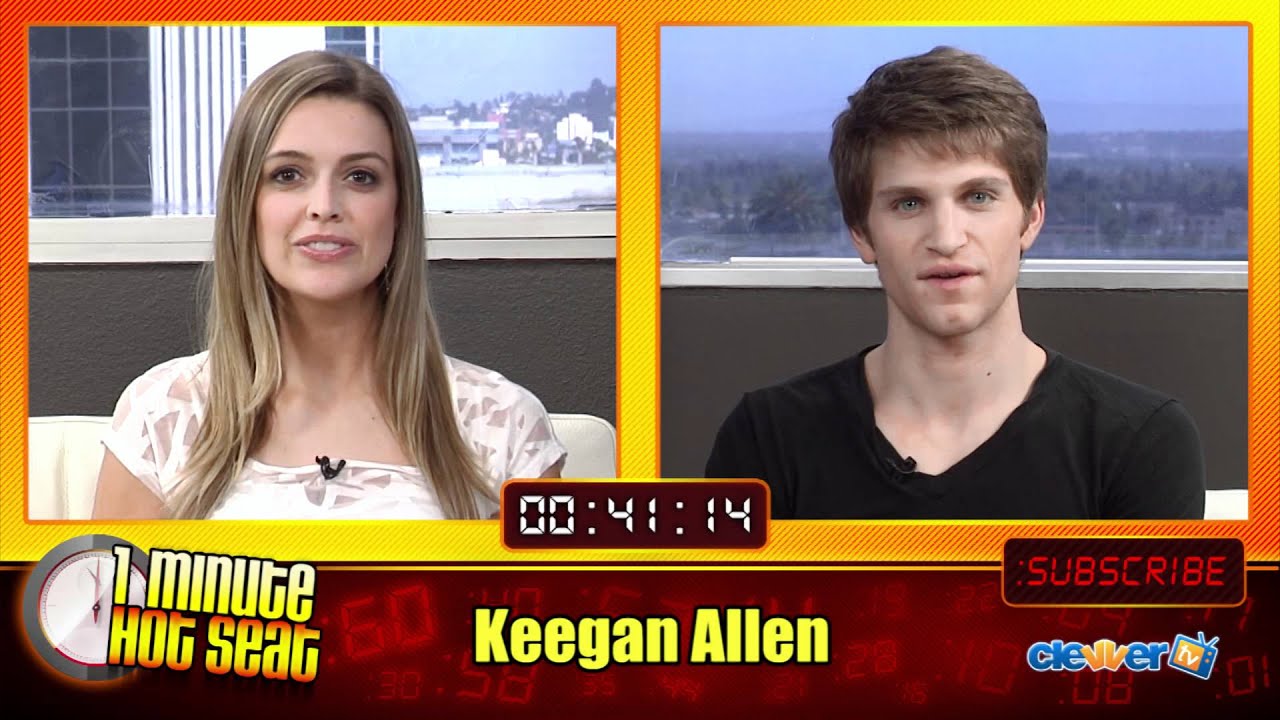 1 Minute Hot Seat - Keegan Allen In The Hot Seat