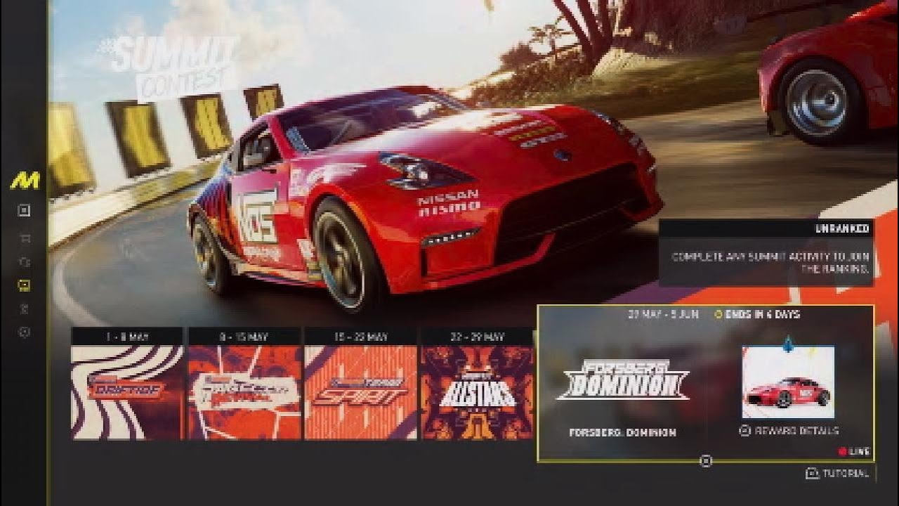 The crew motorfest summit contest: foresberg dominion. My attempt (no commentary)